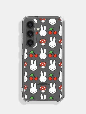 Miffy Cherry and Mushroom Android Case Comfort Finish Layer