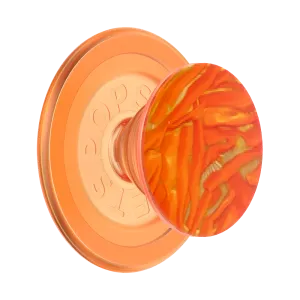 Clip Max Pro Grip Comfort Grip Acetate Red Rock PopGrip for MagSafe