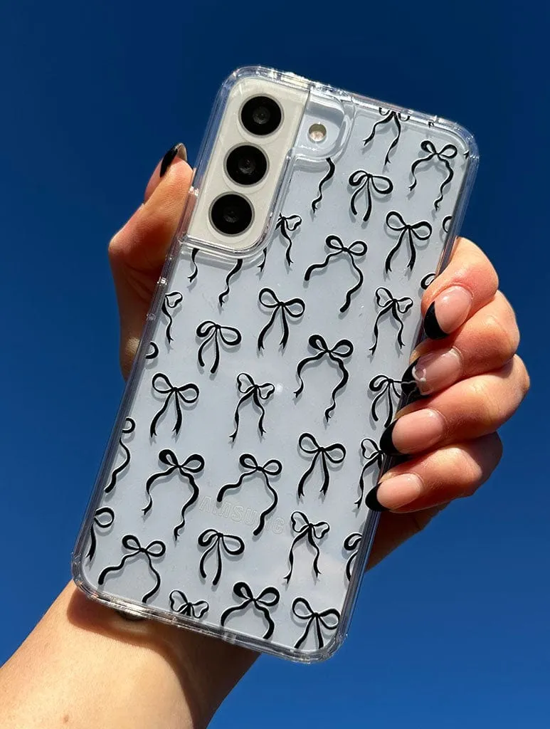 Stylish Texture Micro Bows Android Case