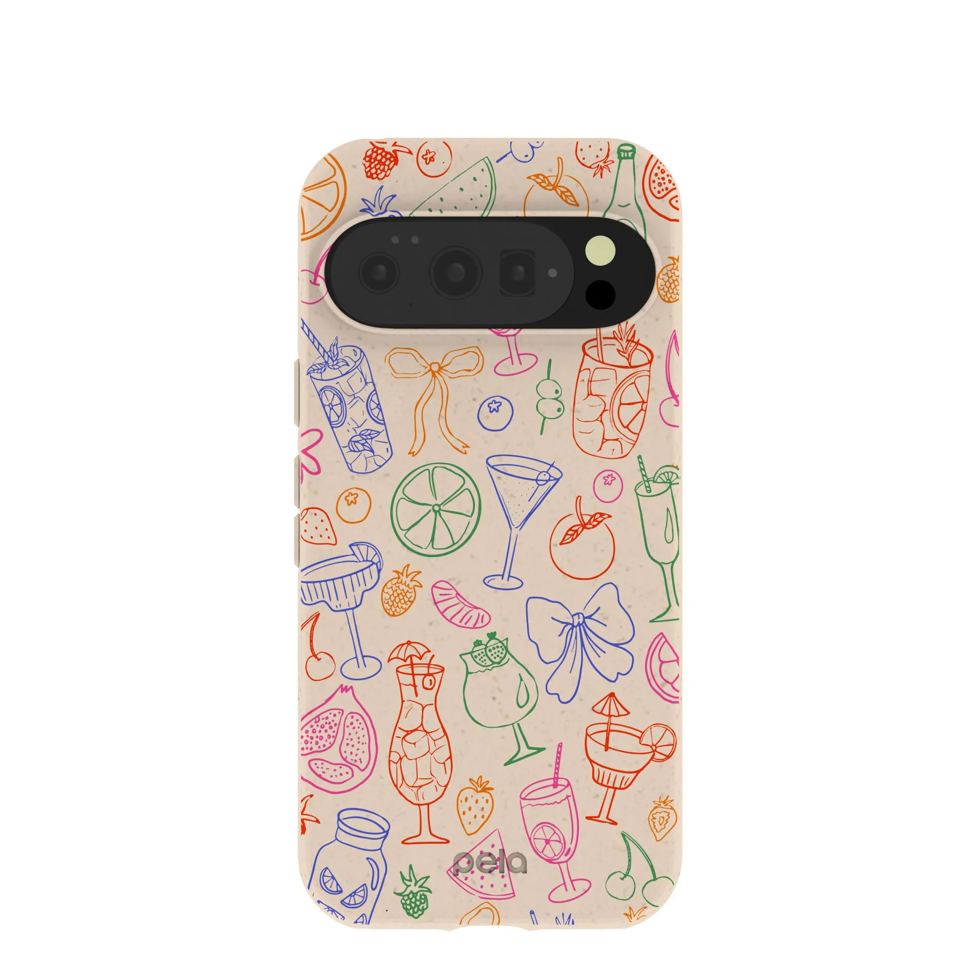 Seashell Happy Hour Google Pixel 10/10 Pro Case Protective Detail Matte Coating