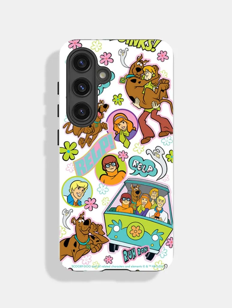 Creative Form Scooby Doo Sticker Ultra Protective Android Case