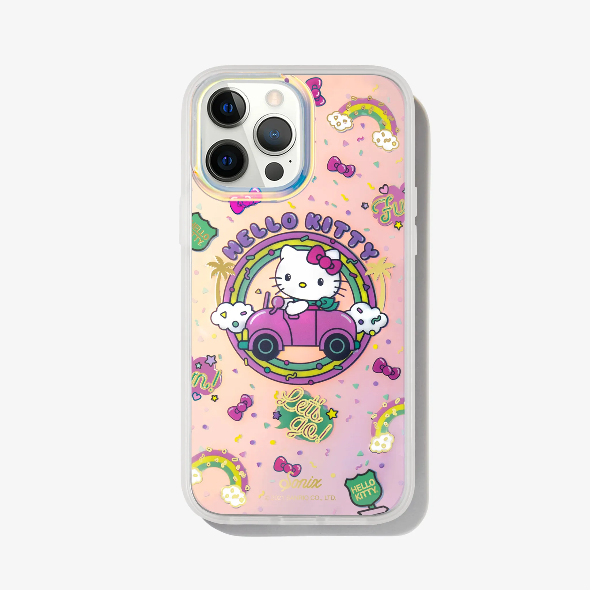 Cruisin' Hello Kitty MagSafe? Compatible iPhone Case Light Frame Soft Protection