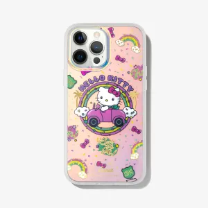 Minimal Aesthetic Cruisin' Hello Kitty MagSafe? Compatible iPhone Case