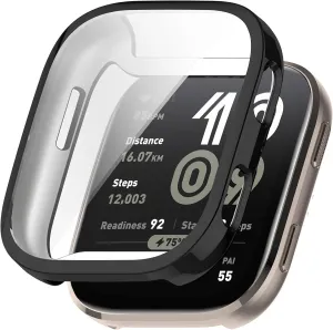 Amazfit Bip 6 TPU Case (Black) Corner Back