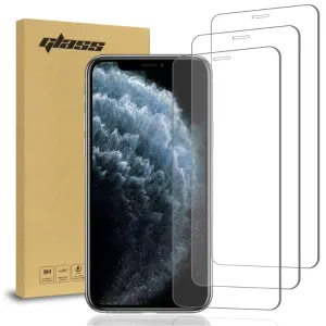 Smooth Design Outdoor Protection Apple iPhone 11 Pro Max Screen Protector 3-Pack Tempered Glass