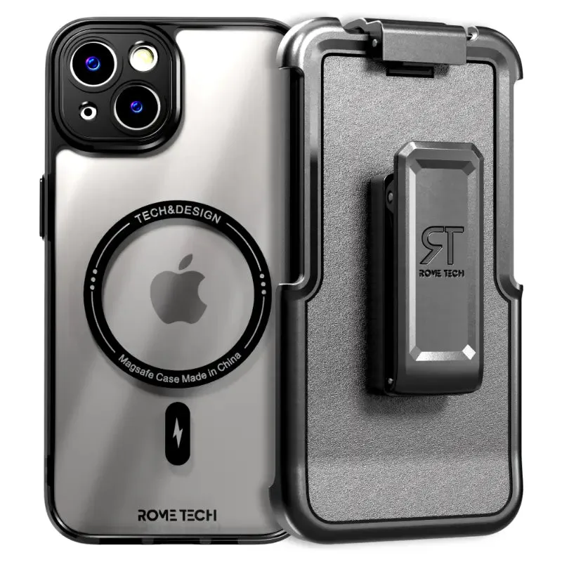 Comfort Build Practical Look Apple iPhone 13 Clear Case with Magsafe