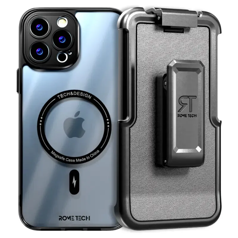 Apple iPhone 13 Pro Clear Case with Magsafe Protective Detailing Edge Premium Surface Finish