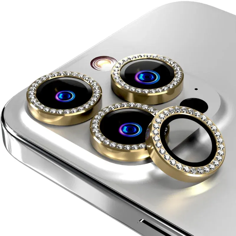 Vivid Finish Apple iPhone 14 Pro (2022) Camera Lens Protector Bling Diamond Lens