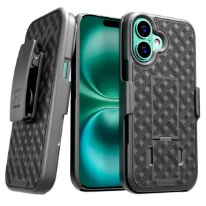 Apple iPhone 16 Plus Belt Clip Holster Phone Case Ultra Thin