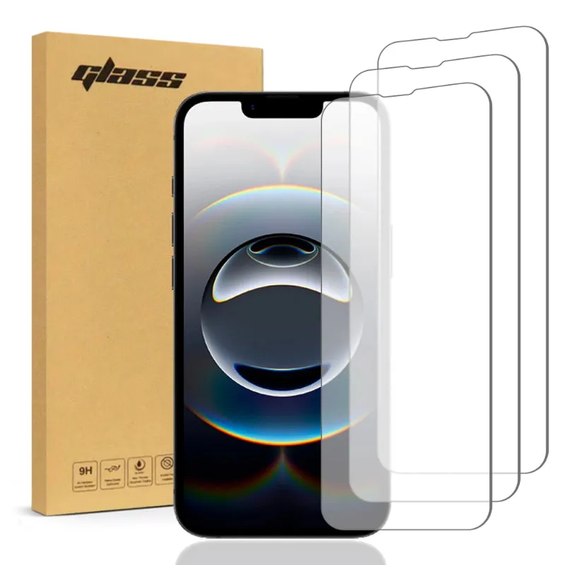 Apple iPhone 16e Tempered Glass Screen Protector 3 Per Pack Smooth Finish Hybrid Touch