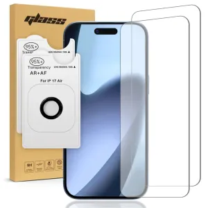 Apple iPhone 17 Air Tempered Glass Screen Protector Camera Lens Comfort Pattern Texture