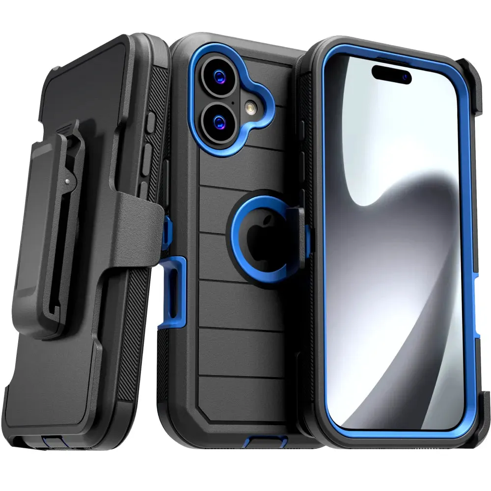 Minimalist Aesthetic Stylish grip Apple iPhone 17 Defender Case