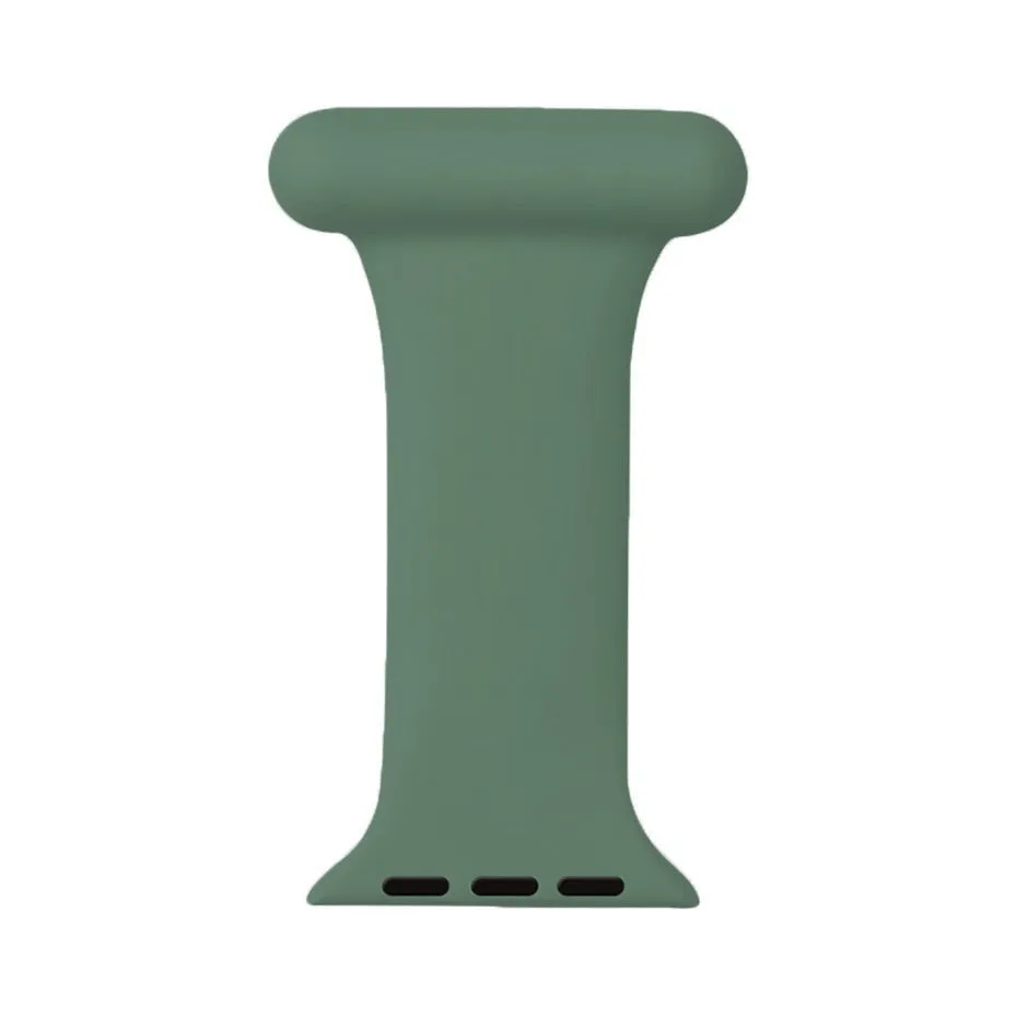 Apple Watch Nurse Fob (Green) Vegan Leather Minimal Flexible Design