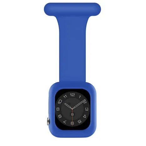 Modern Lifestyle Fit Apple Watch Nurse Fob with Protective Case (Dark Blue)