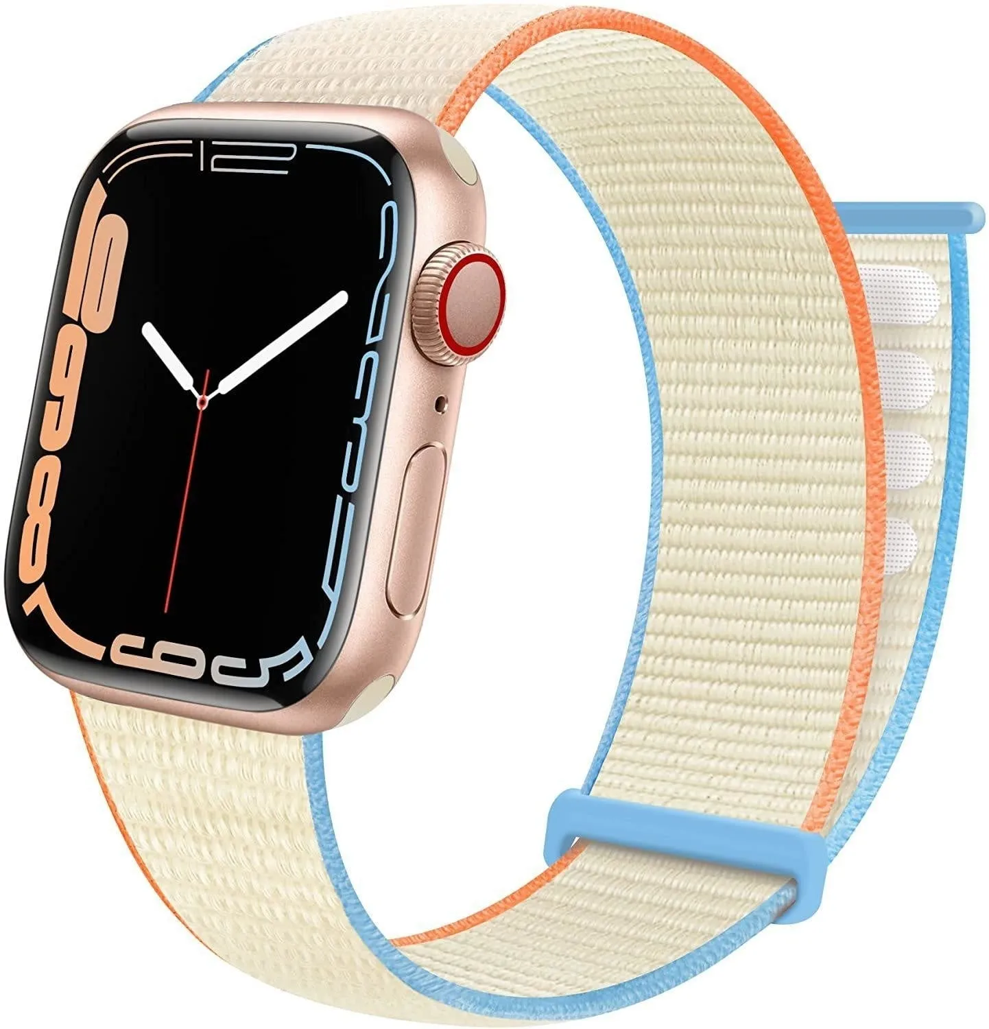 Active Lifestyle Gear Apple watch Nylon Loop Strap (Milky White)