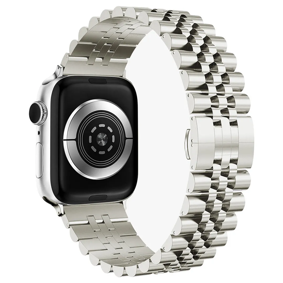 Apple Watch Steel Strap Jubilee (Champagne) Easy adjustment daily accessory