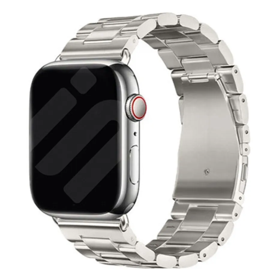 Apple Watch Steel Strap (Titanium) Trendy Look Design
