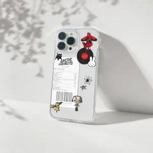 Luxury Grip Arctic Monkeys Spider-Man Aesthetic Silicone Clear Case