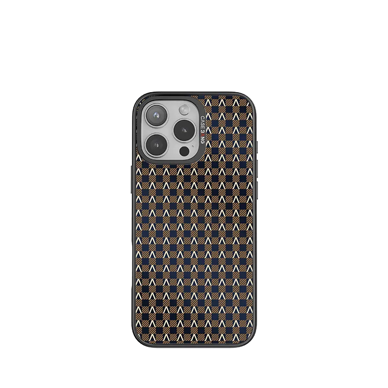 AUTUMN COFFEE BROWN Imagisnap Non slip grip Compact Style