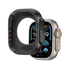 Ergonomic Design Bandz Apple Watch Ultra - 49mm Metal Case (Black)