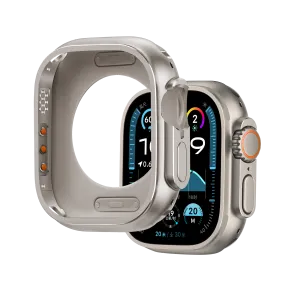 Bandz Apple Watch Ultra - 49mm Metal Case (Titanium) Full Frame Protection Screen Safety