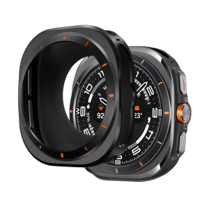 Hybrid Edge Bandz Samsung Galaxy Watch Ultra Metal Case (Black)