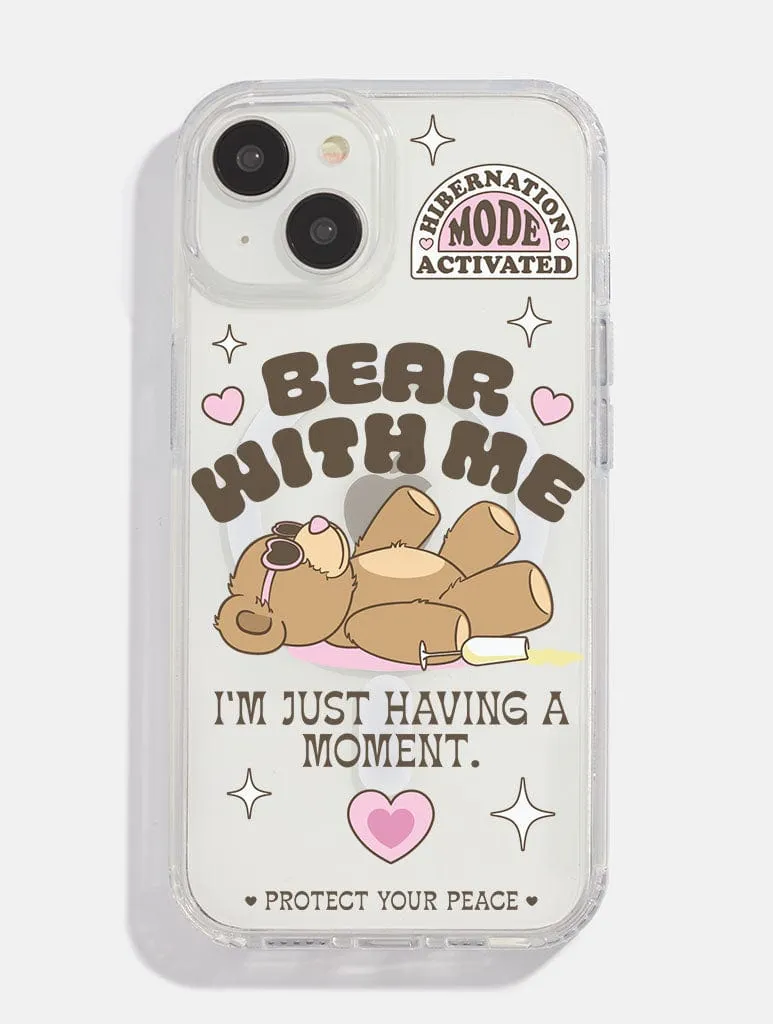 Bear With Me MagSafe iPhone Case Premium Detail