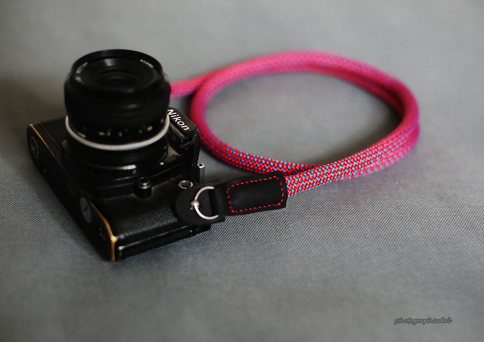 Best Camera Strap Handmade Red Climbing Rope A | Windmup.com Android Gym Session