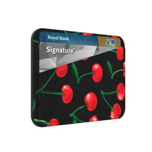 Black Cherry Bomb?Mini Wallet Quick Grab Pocket Comfortable Everyday Slot