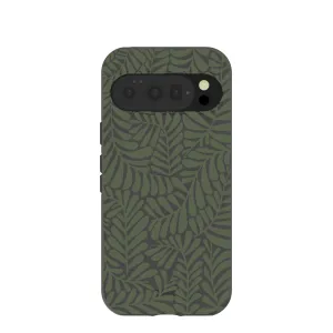 Minimal Shield Texture Black Fern Dreams Google Pixel 10/10 Pro Case