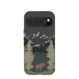 Black Moose Mountain Google Pixel 10/10 Pro Case Casual Design Premium Grip
