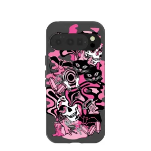 Black Spellbound Ghouls Google Pixel 10/10 Pro Case Hybrid Grip