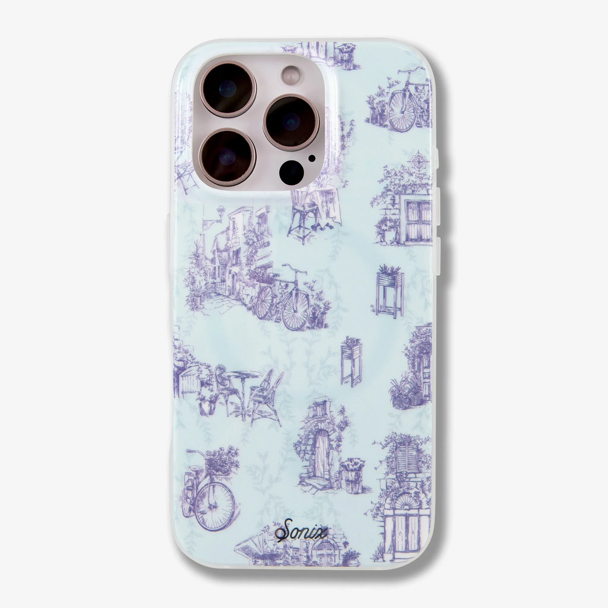 Bleu Toile MagSafe? Compatible iPhone Case Soft Surface Layer