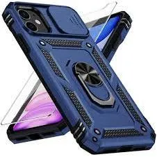 slim fit Blue Military Case for iPhone 11/12
