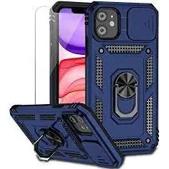 Blue Military Case for iPhone 11/12 Professional Look