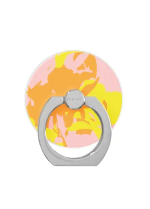 Blush Blossom Adhesive Phone Ring Stand Travel Spin Dock