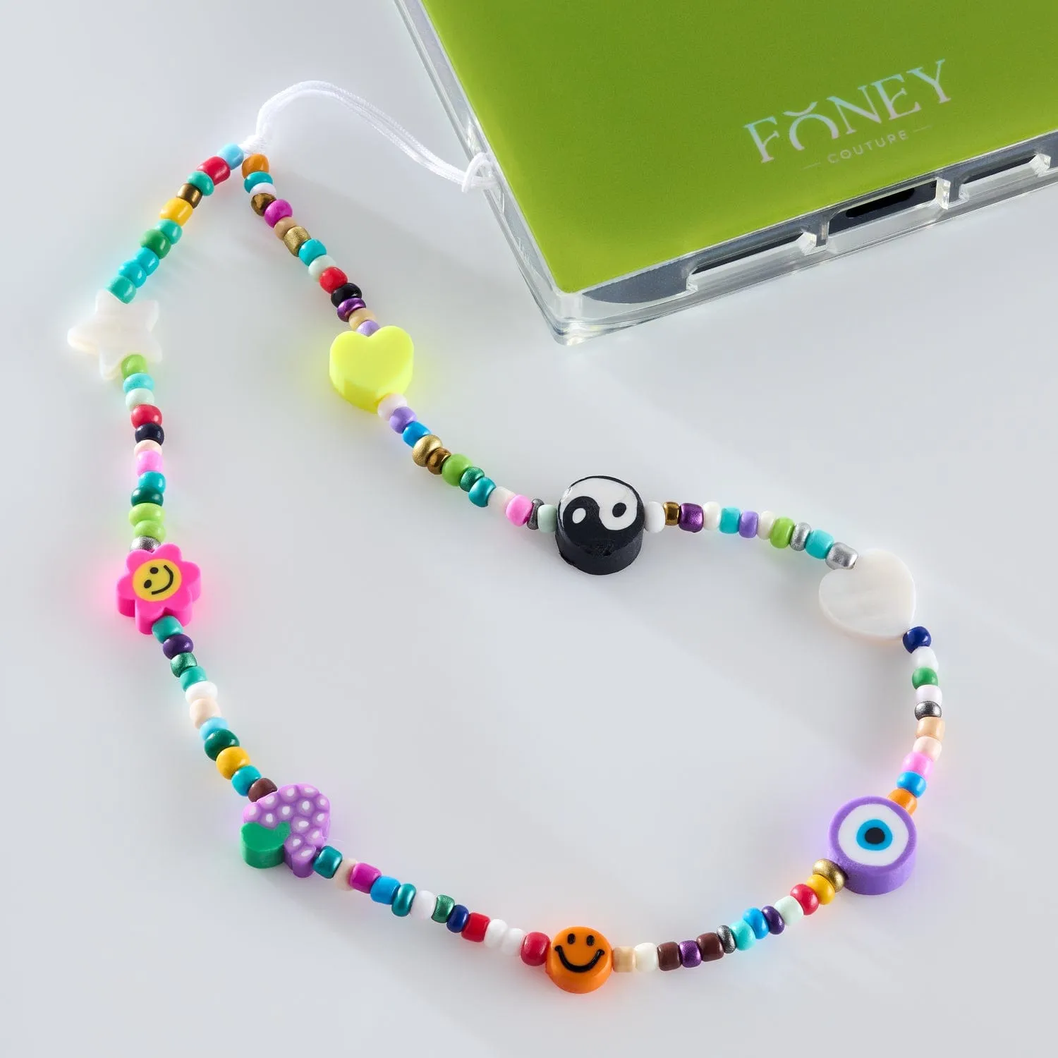 Neck Hanging Multi Use Band La Paix Interieure Phone Charm