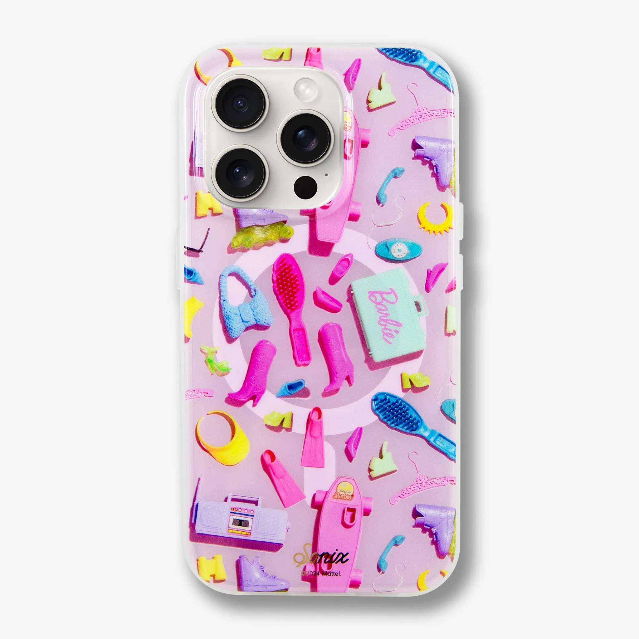 Modern Build Texture Barbie? Dream Closet MagSafe? Compatible iPhone Case