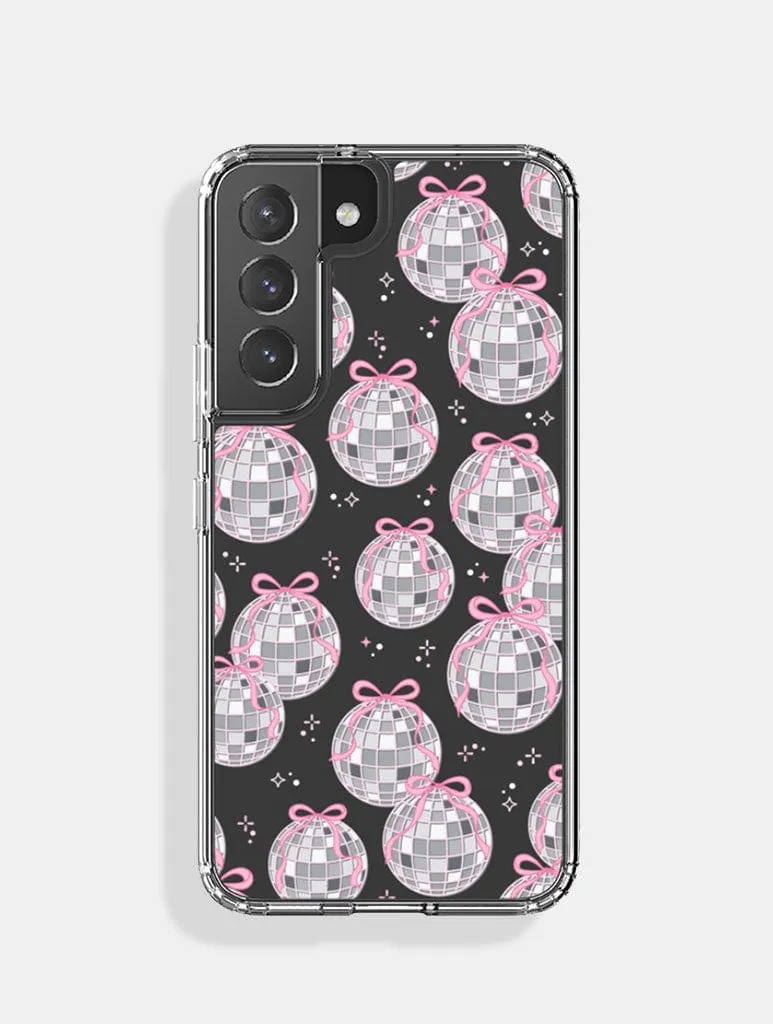 Wear resistant Bow Disco Ball Android Case