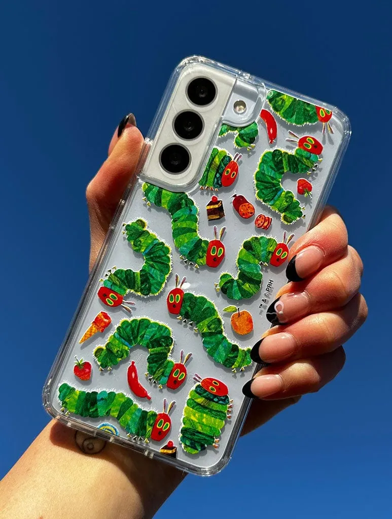 The Very Hungry Caterpillar x Skinnydip Party Foods Android Case Port Protection