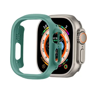 Shock Armor Guard Swimming Companion Apple Watch Ultra PC Hard Case 49mm (Dark Green)