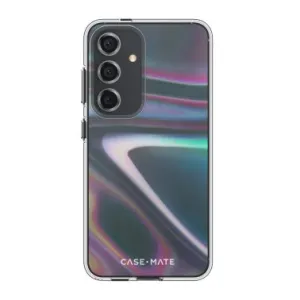 Tight Fit Samsung Galaxy S24 5G Case-Mate Soap Bubble Case - Iridescent
