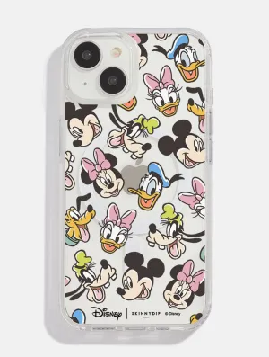 Disney Mickey, Minnie, Daisy, Donald, Goofy And Pluto MagSafe iPhone Case Modern Grip Texture