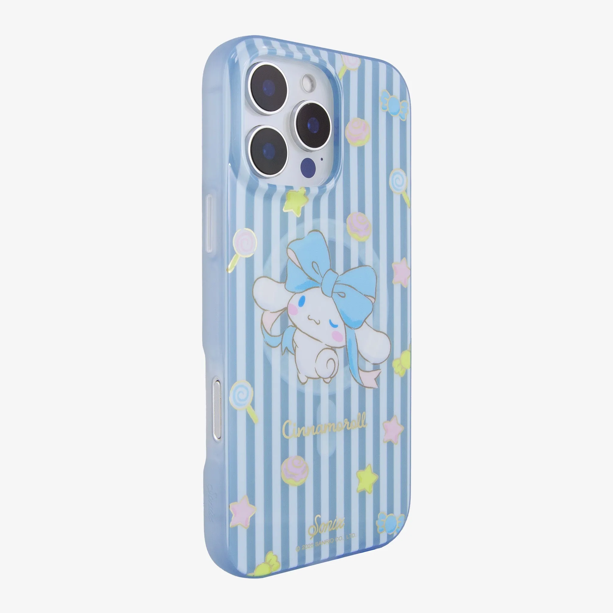 Phone Accessory Ergonomic Texture Cinnamoroll? Lovely Ribbons MagSafe? Compatible iPhone Case
