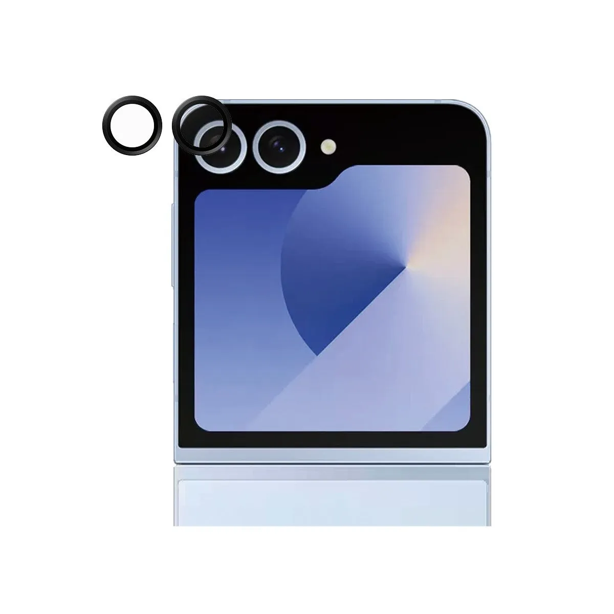 SAFE. by PanzerGlass? Camera Lens Protector Black for Samsung Galaxy Z Flip6 Screen Guard Plus