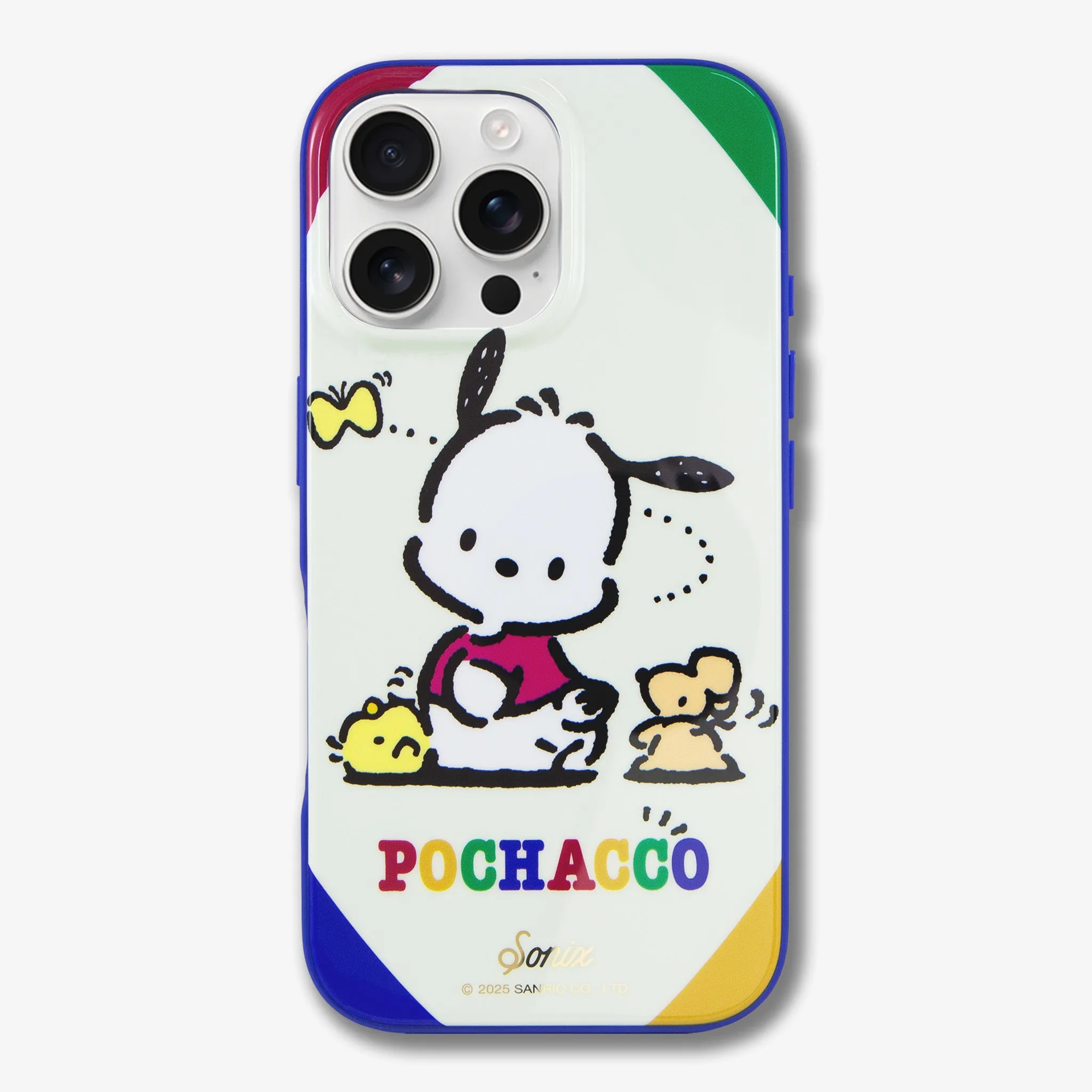 Protective Edge Layer Minimal Surface Layer Classic Pochacco? MagSafe? Compatible iPhone Case