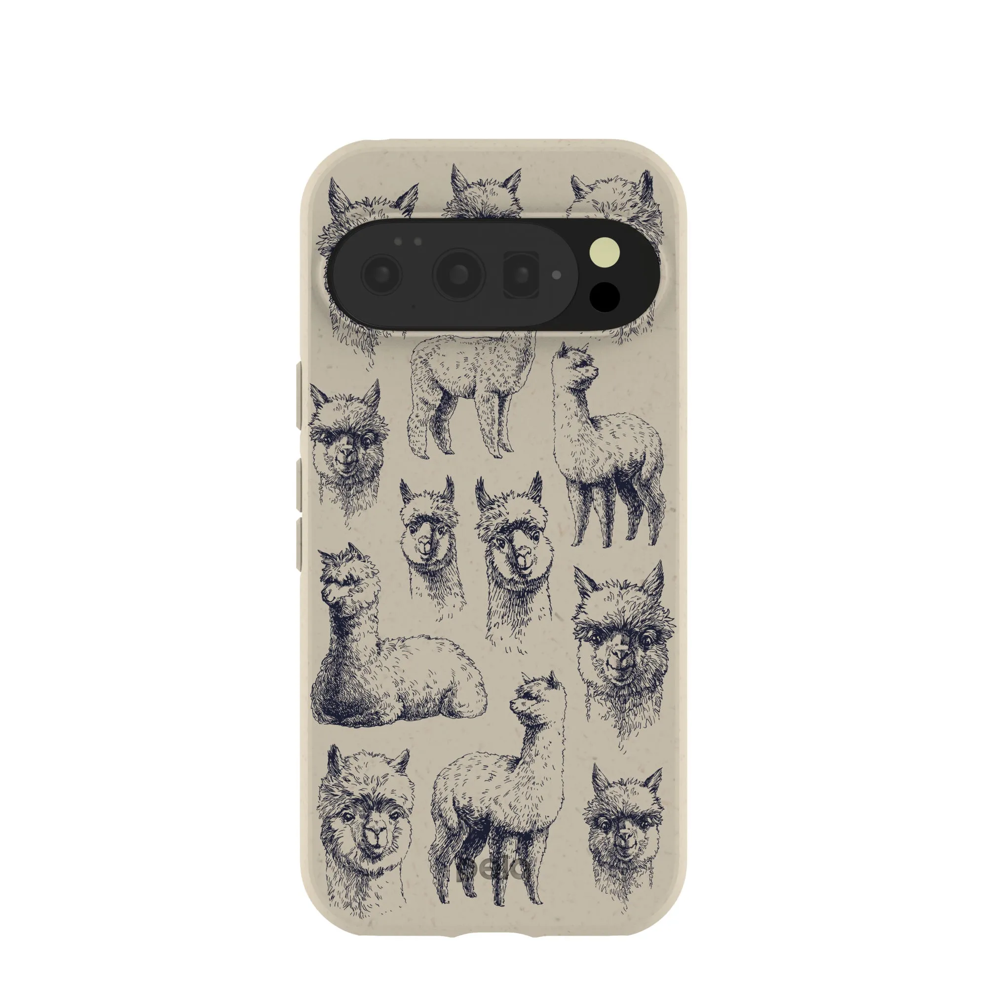 Compact Shell London Fog Spitting Llama Google Pixel 10/10 Pro Case