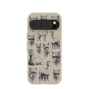 Compact Shell London Fog Spitting Llama Google Pixel 10/10 Pro Case