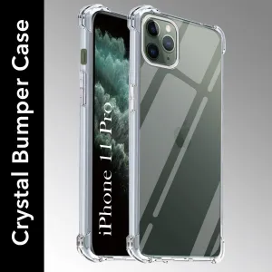 For Apple iPhone 11 Pro Back Cover (Shockproof Crystal Clear  Case |  Drop & Camera Protection | Hard Polycarbonate) Gloss Touch Color Gradient