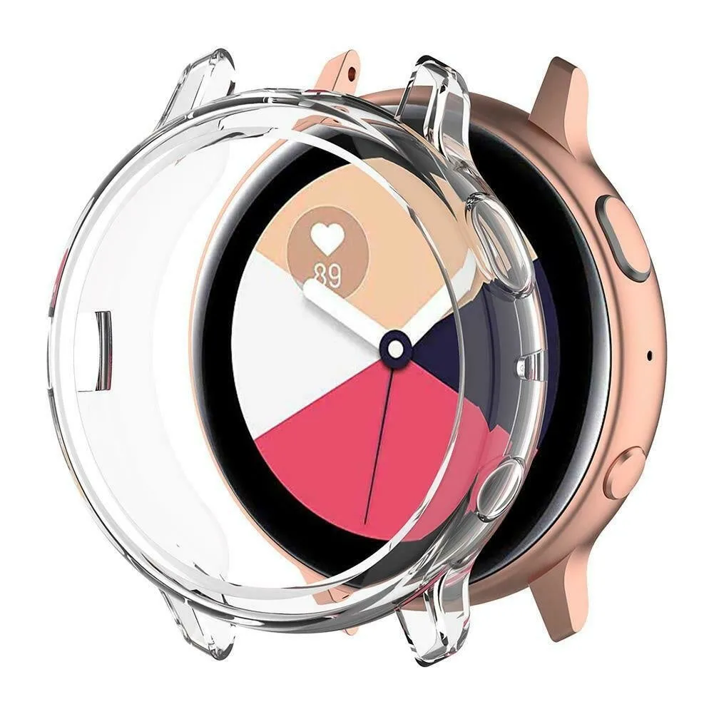 Ultra Protection Samsung Galaxy Watch Active 2 40mm Case (Transparent)